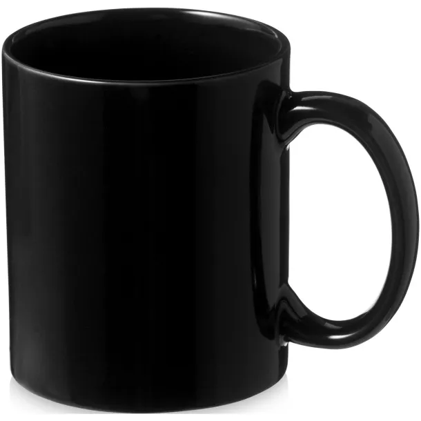 Santos 330 ml ceramic mug Solid black