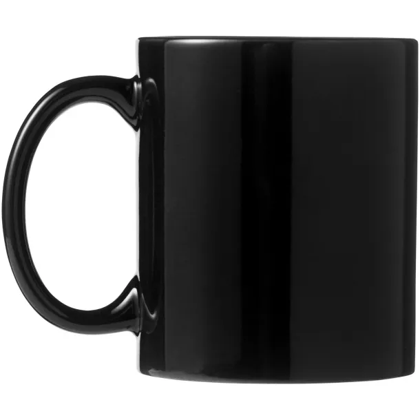 Santos 330 ml ceramic mug Solid black