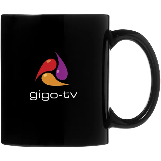 Santos keramička šalica 330 ml Crna