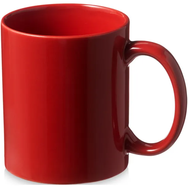 Santos 330 ml ceramic mug - Unbranded Red