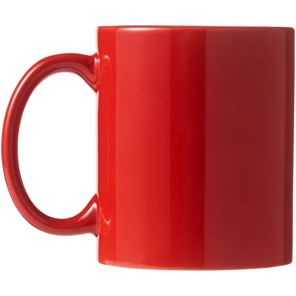 Santos 330 ml ceramic mug - Unbranded Red