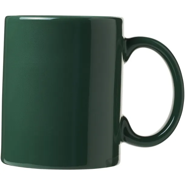 Santos 330 ml ceramic mug - Unbranded Green