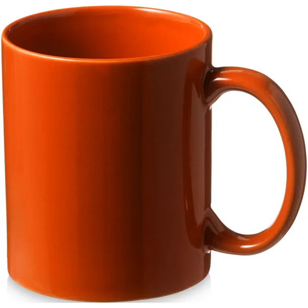 Santos 330 ml ceramic mug - Unbranded Orange