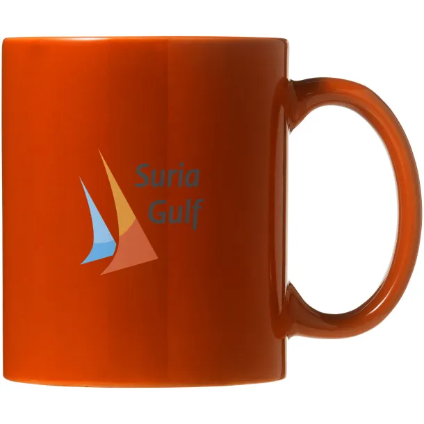 Santos 330 ml ceramic mug Orange