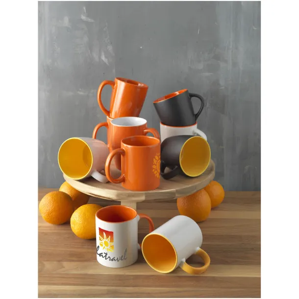 Santos 330 ml ceramic mug Orange