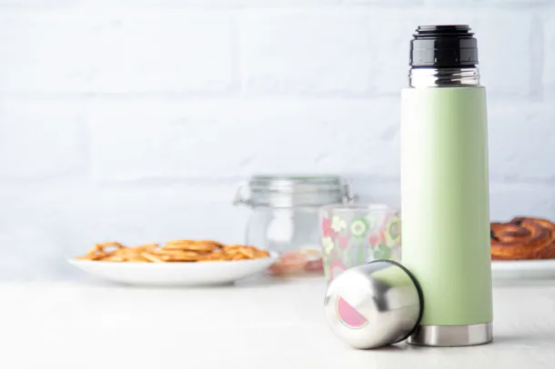 Geisha vacuum flask Green