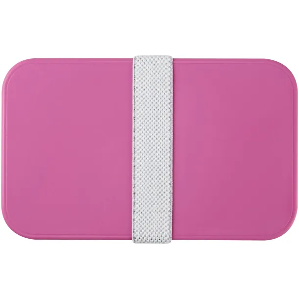 MIYO double layer lunch box Pink White