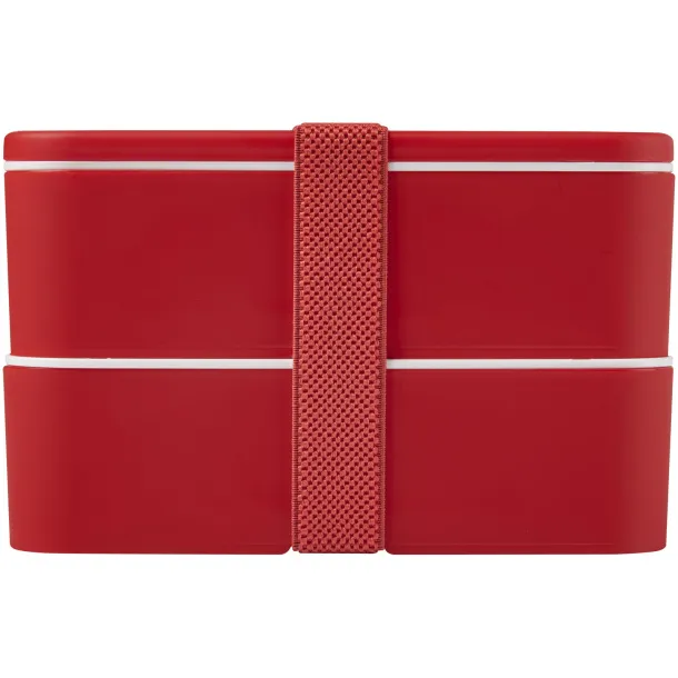 MIYO double layer lunch box Red Red