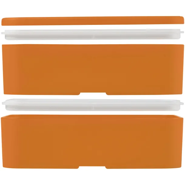 MIYO double layer lunch box Orange Orange