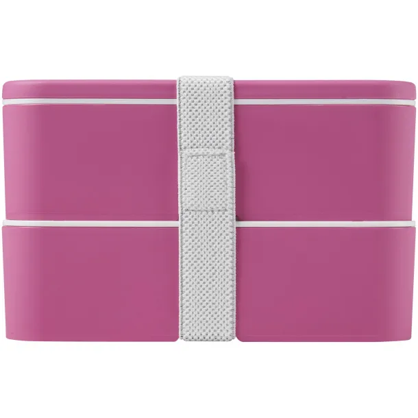 MIYO double layer lunch box Magenta Magenta