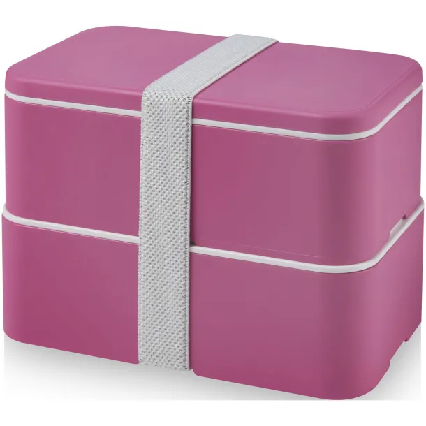 MIYO double layer lunch box Magenta Magenta