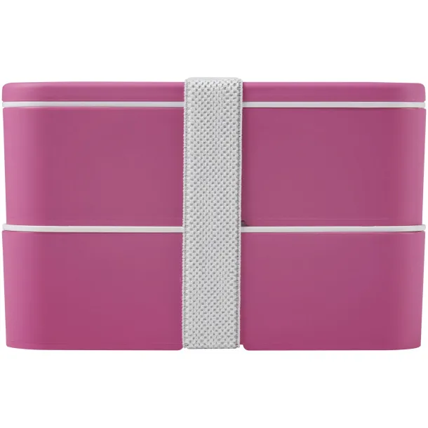 MIYO double layer lunch box Magenta Magenta