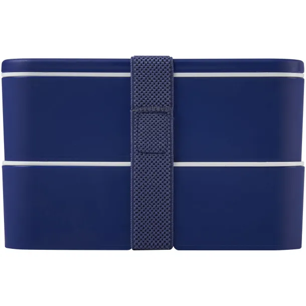 MIYO double layer lunch box Blue Blue