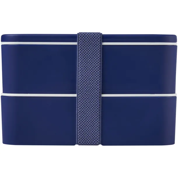 MIYO double layer lunch box Blue Blue