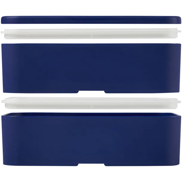 MIYO double layer lunch box Blue Blue