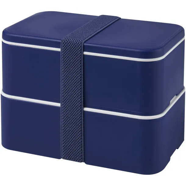 MIYO double layer lunch box Blue Blue