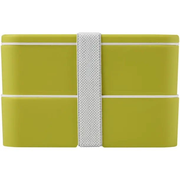 MIYO double layer lunch box Lime Lime