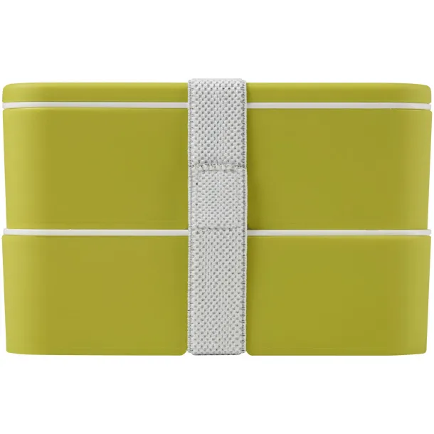 MIYO double layer lunch box Lime Lime