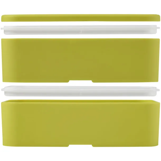 MIYO double layer lunch box Lime Lime