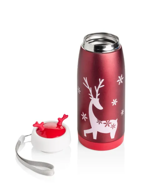 DEER termos boca, 310 ml Crvena