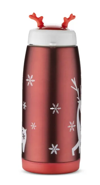 DEER termos boca, 310 ml Crvena