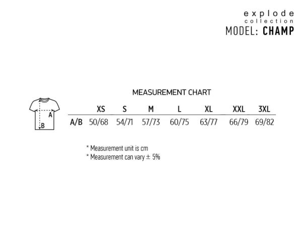 CHAMP Unisex hoodica s kapuljačom, 280g/m2 - EXPLODE Pepeljasto siva