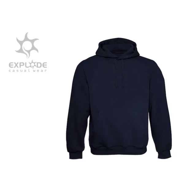 CHAMP Unisex hoodica s kapuljačom, 280g/m2 - EXPLODE Plava