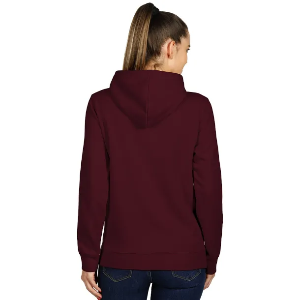 CHAMP hooded sweatshirt with kangaroo pocket - EXPLODE Burgundy