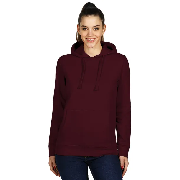 CHAMP Unisex hoodica s kapuljačom, 280g/m2 - EXPLODE Bordo