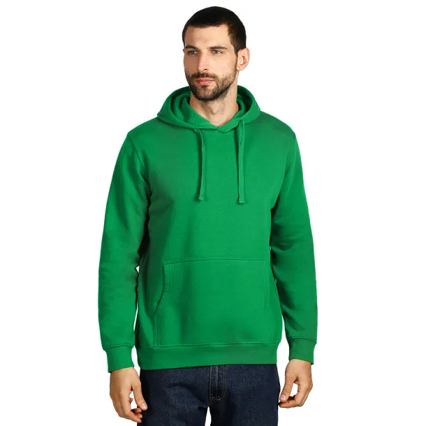 CHAMP Unisex hoodica s kapuljačom, 280g/m2 - EXPLODE Kelly zelena