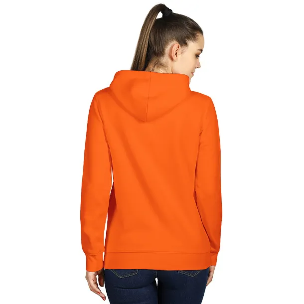 CHAMP hooded sweatshirt with kangaroo pocket - EXPLODE Orange