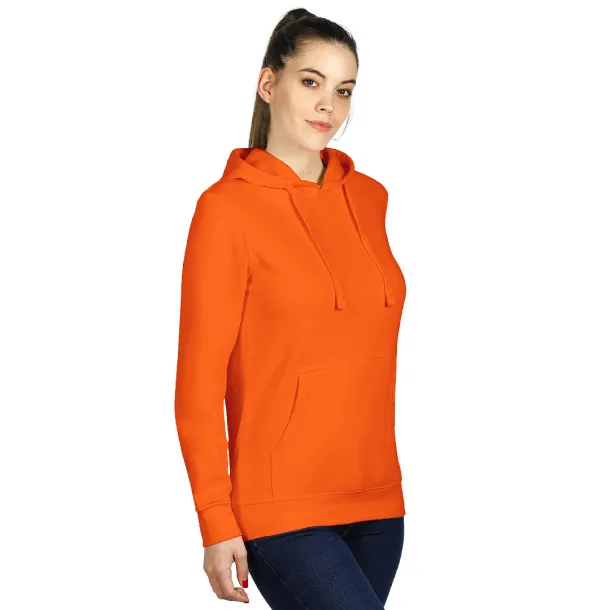 CHAMP hooded sweatshirt with kangaroo pocket - EXPLODE Orange