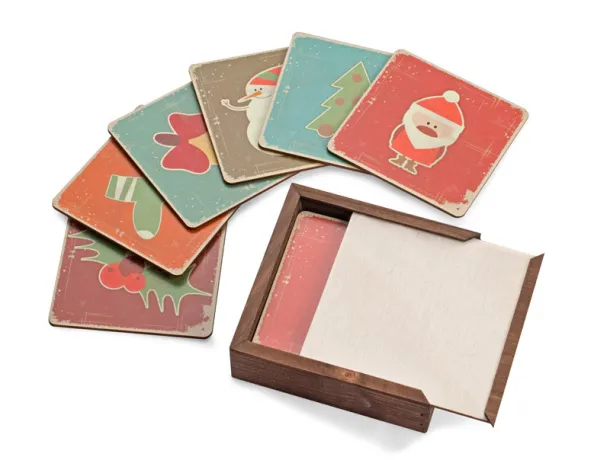 DILLA Coaster set colourful