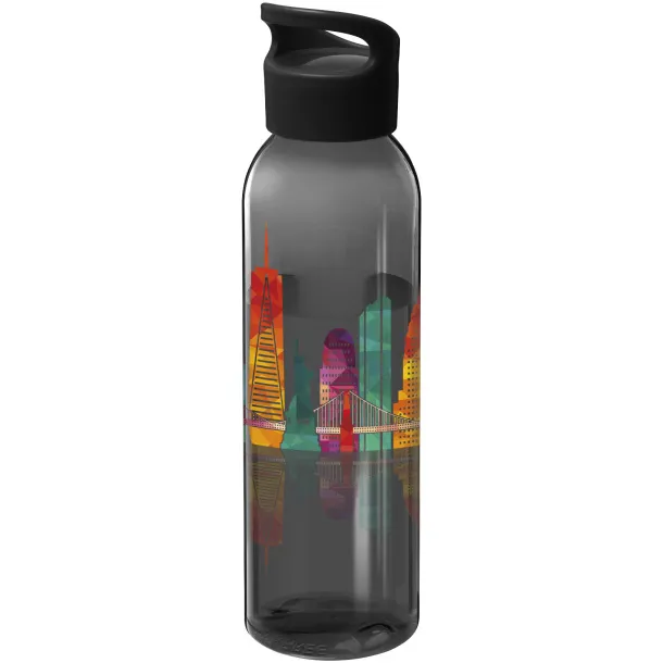 Sky 650 ml Tritan™ sport bottle Solid black