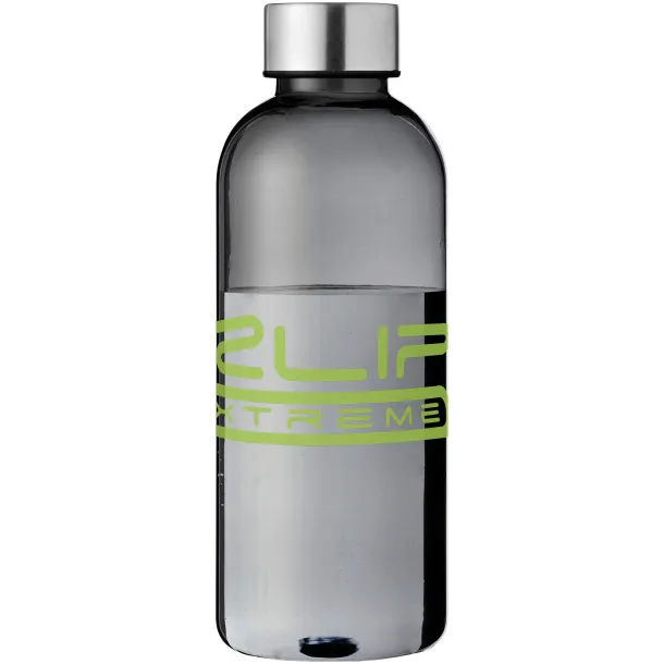 Spring 600 ml Tritan™ sport bottle - Unbranded Transparent black