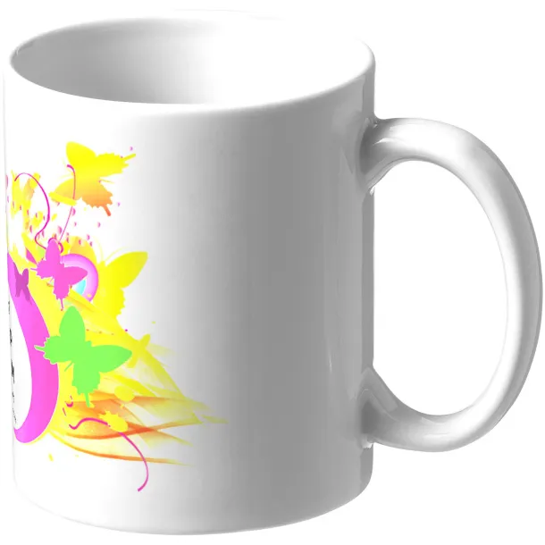 Pic 330 ml ceramic sublimation mug - Bullet White