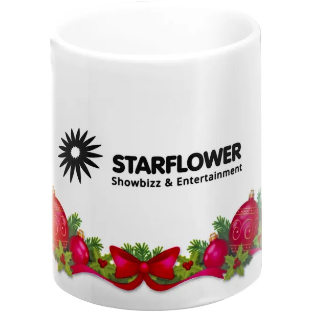 Pic 330 ml ceramic sublimation mug - Bullet White