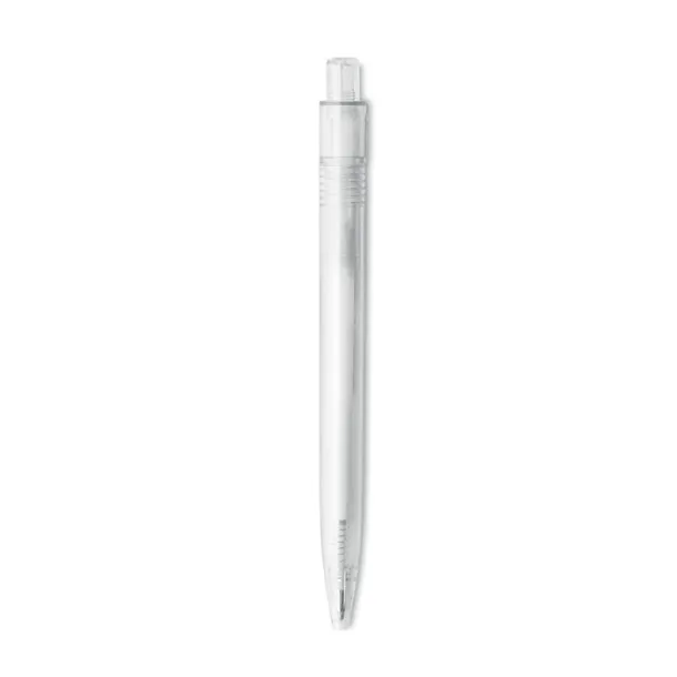 RENEWED RPET push button rotating pen Transparent