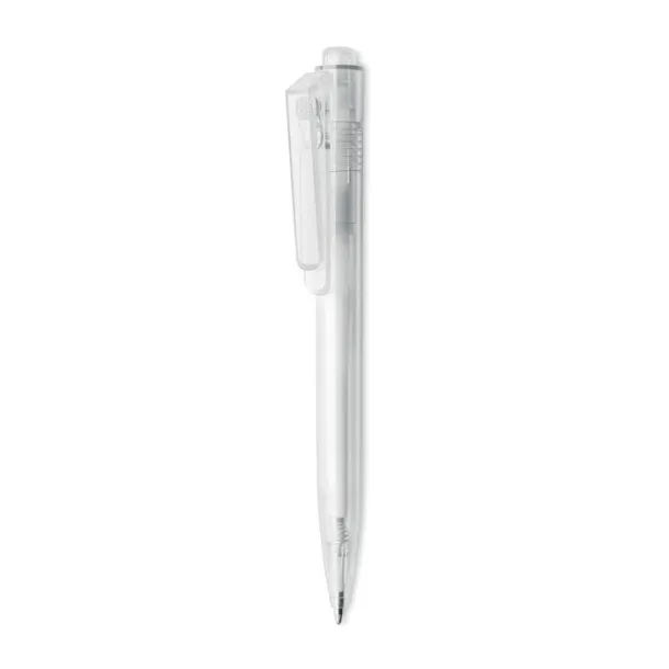 RENEWED RPET push button rotating pen Transparent