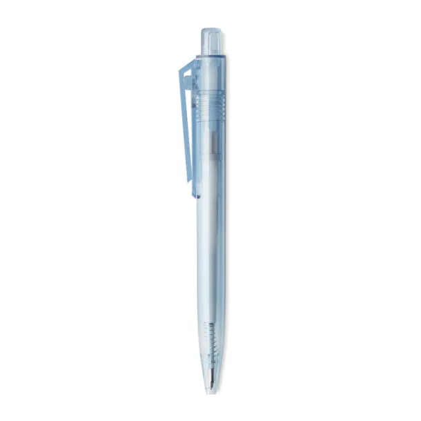 RENEWED kemijska olovka od RPET-a transparent light blue