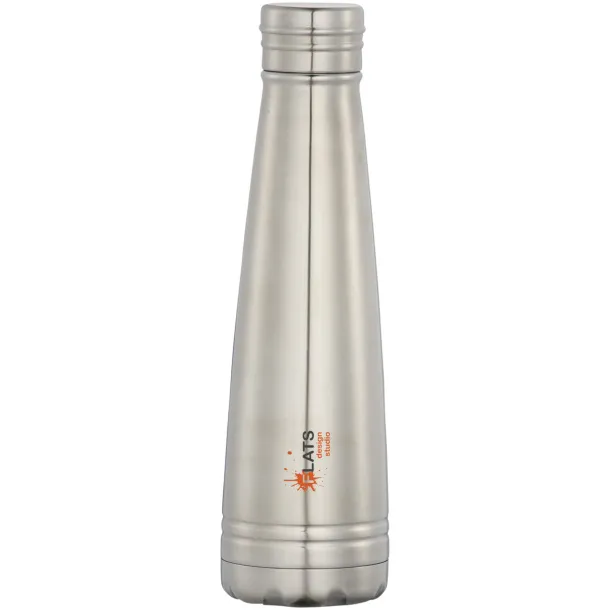 Duke 500 ml copper vacuum insulated sport bottle - Unbranded Silver