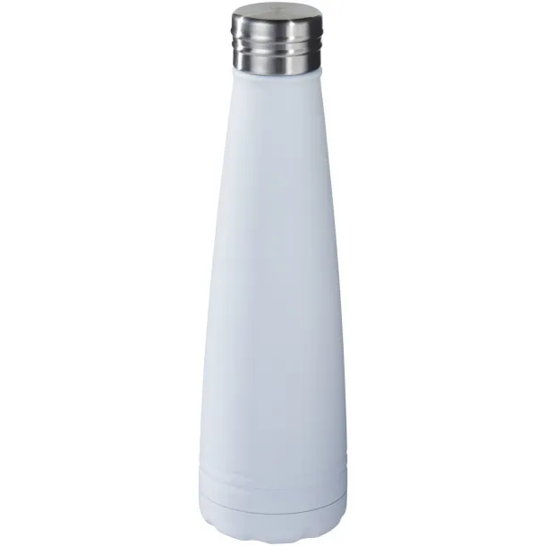 Duke 500 ml copper vacuum insulated sport bottle - Unbranded White