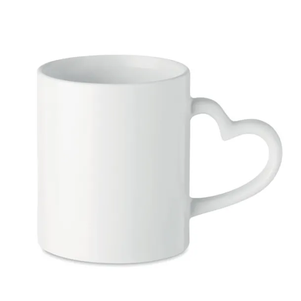 SUBLIM WHITE keramička šalica za sublimaciju, 300 ml Bijela