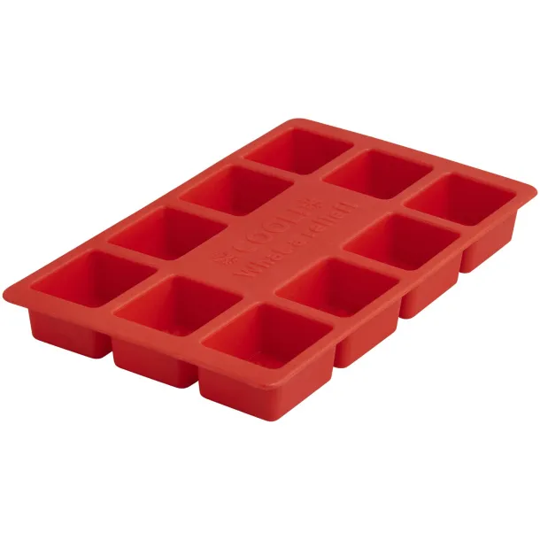 Chill customisable ice cube tray - Unbranded Red