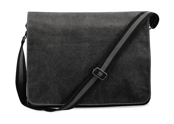  Vintage Canvas Despatch Bag - Quadra Vintage Black