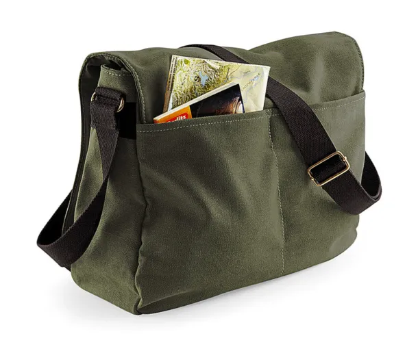  Vintage Canvas Despatch Bag - Quadra