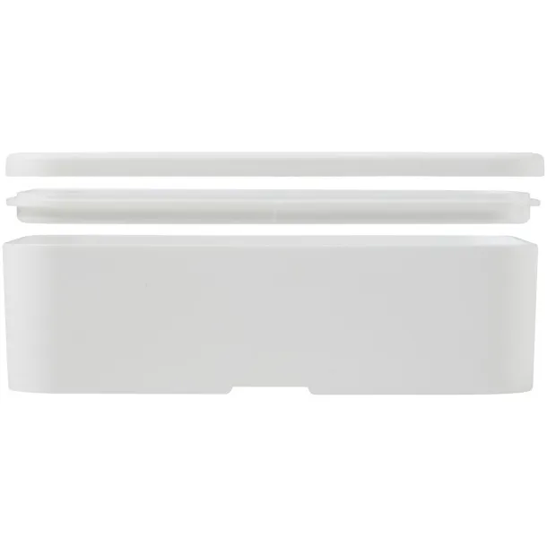 MIYO Pure single layer lunch box White White