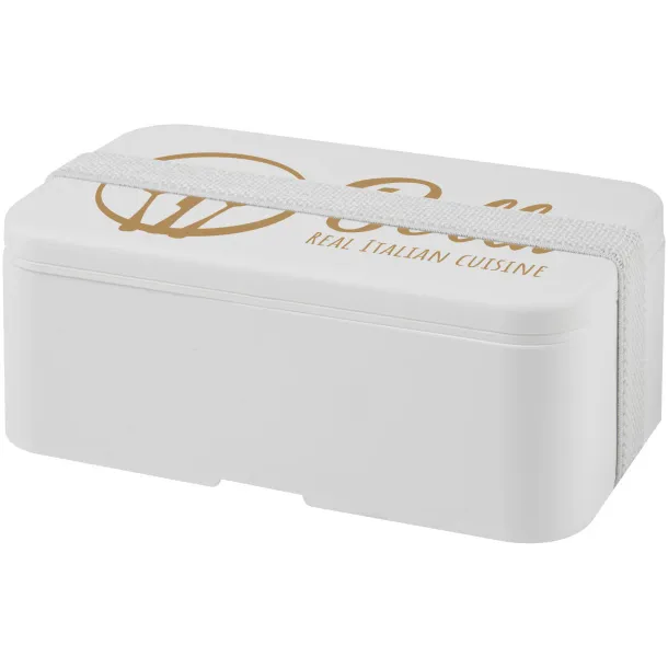 MIYO Pure single layer lunch box White White