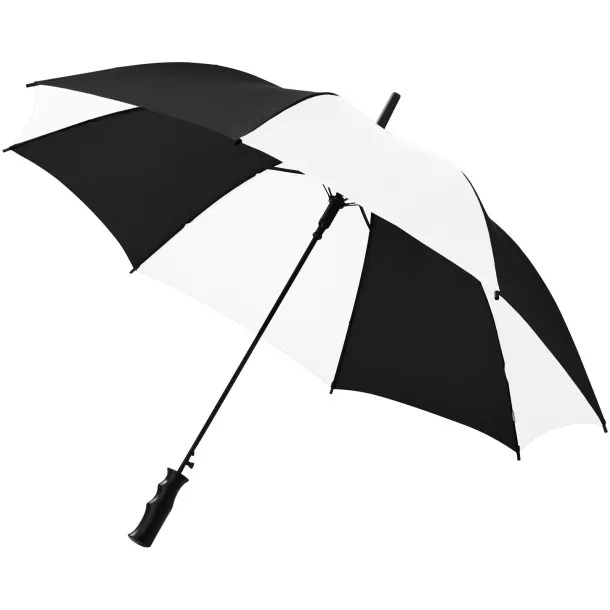 Barry 23" auto open umbrella Solid black White