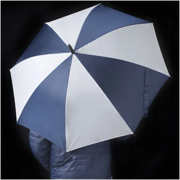 Barry 23" auto open umbrella - Unbranded Navy White